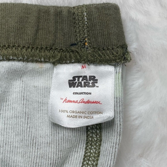 Hanna Andersson Star Wars Mandalorian Holiday Long John Pajama Pant - Picture 3 of 9